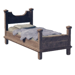Дерев'яне ліжко