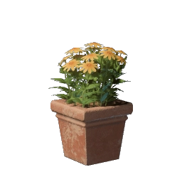 Yellow Flower Pot
