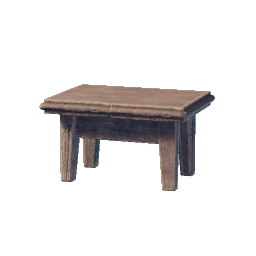 Дерев'яний маленький столик
