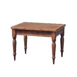 洗練された木製のサイドテーブル