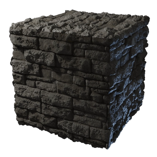 Блок из камня грубого сечения