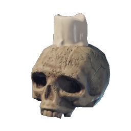 Свеча-череп