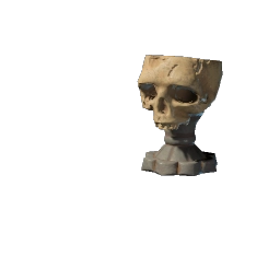 Latarka z czaszką z krypty