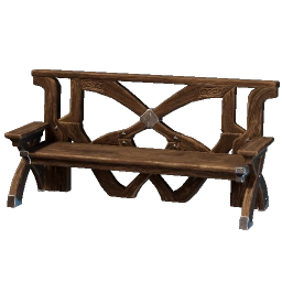 Boreal Wood Bench