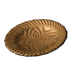 Vassoio di bronzo