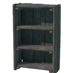 Грубый деревянный шкаф