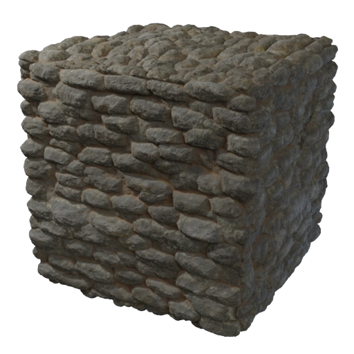 粗糙石造磚塊