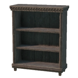 Резной деревянный шкаф