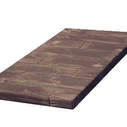 Passage secret dans le sol en bois