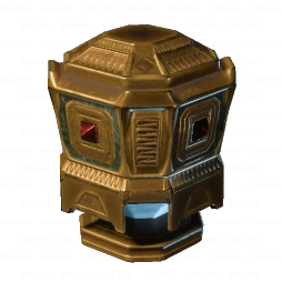 Bejeweled Golden Urn