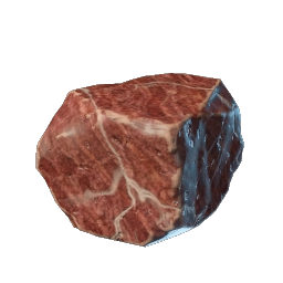 Red Marble Fragment