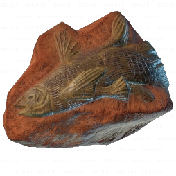 Fossile de poisson